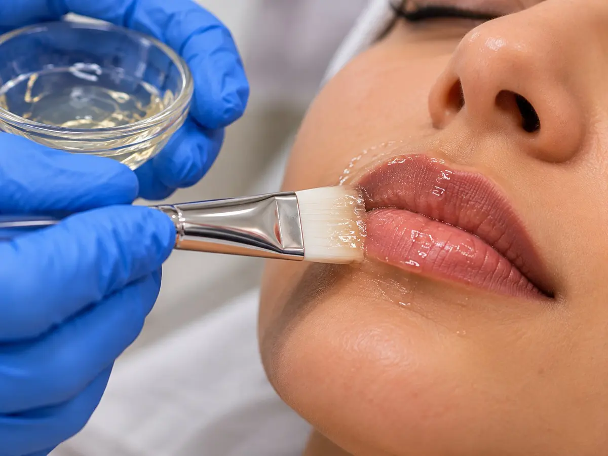 Lip Peel at Paradise Wellness