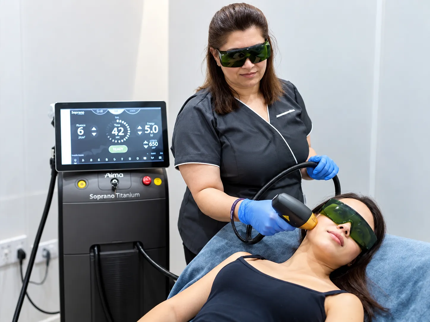 Laser treatments at Paradise Wellness